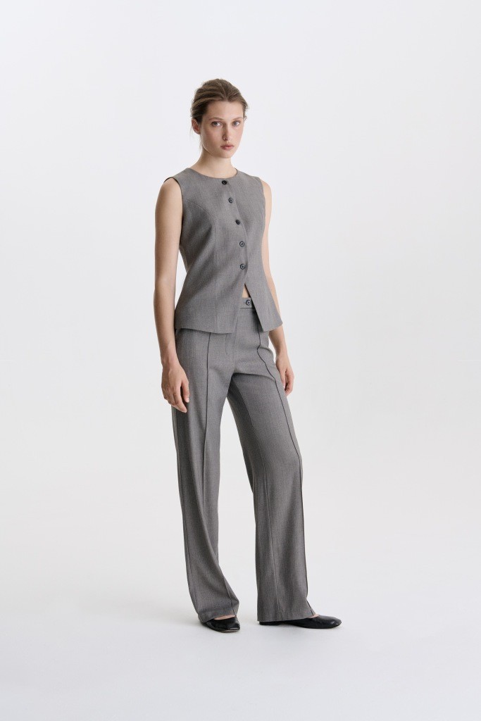 КЛАСИЧНІ ШТАНИ ПРЯМОГО СИЛУЕТУ 1123\12-7 зображення